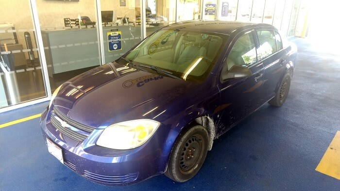 The front of my 2007 Chevy Cobalt