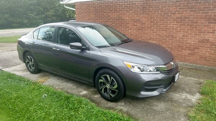 The 2016 Honda Accord LX