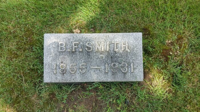 B F Smith 1855 - 1931