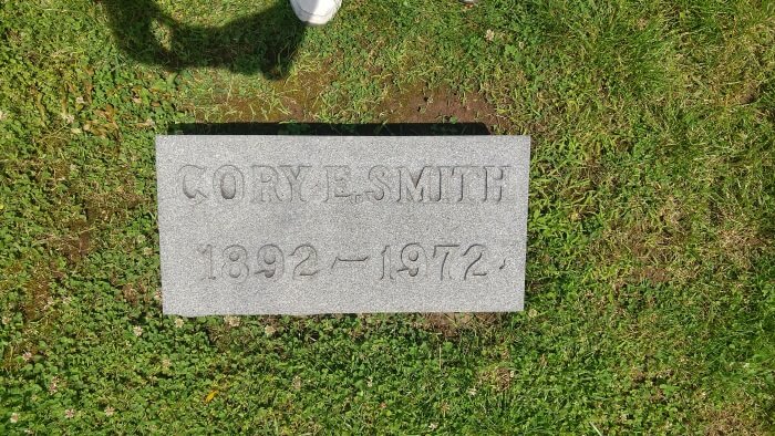 Cory E Smith 1892 - 1972