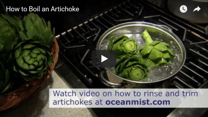 How to Boil an Artichoke