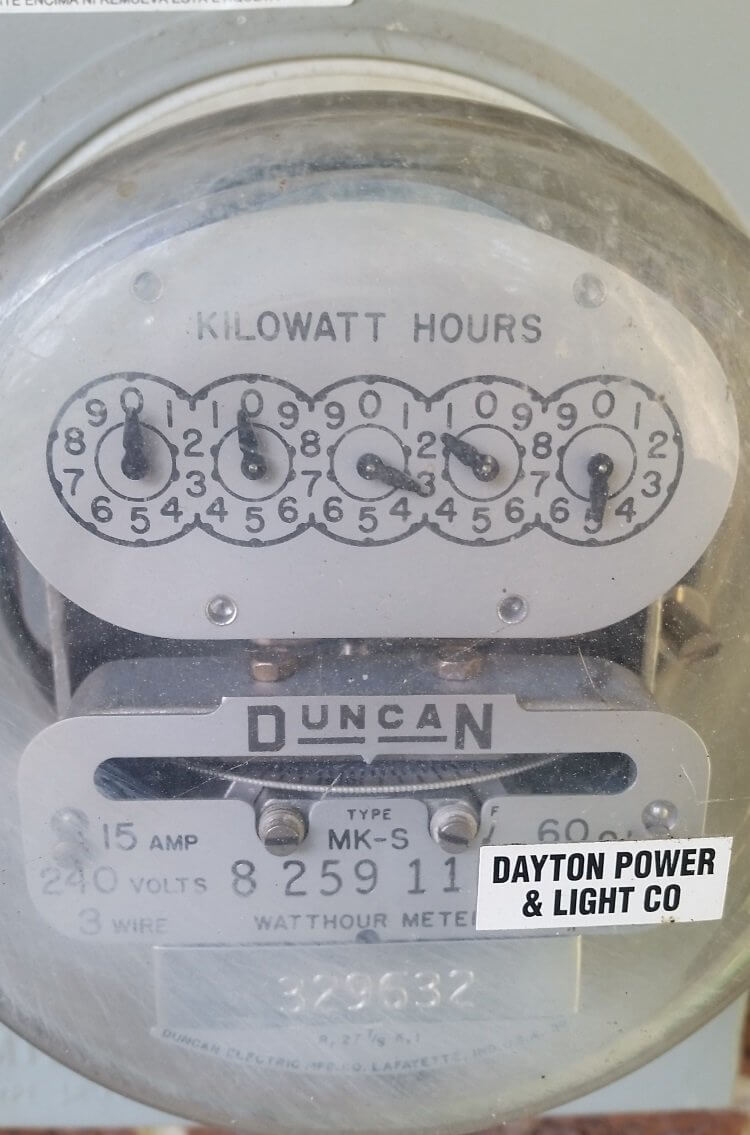 An Analog Electric Meter