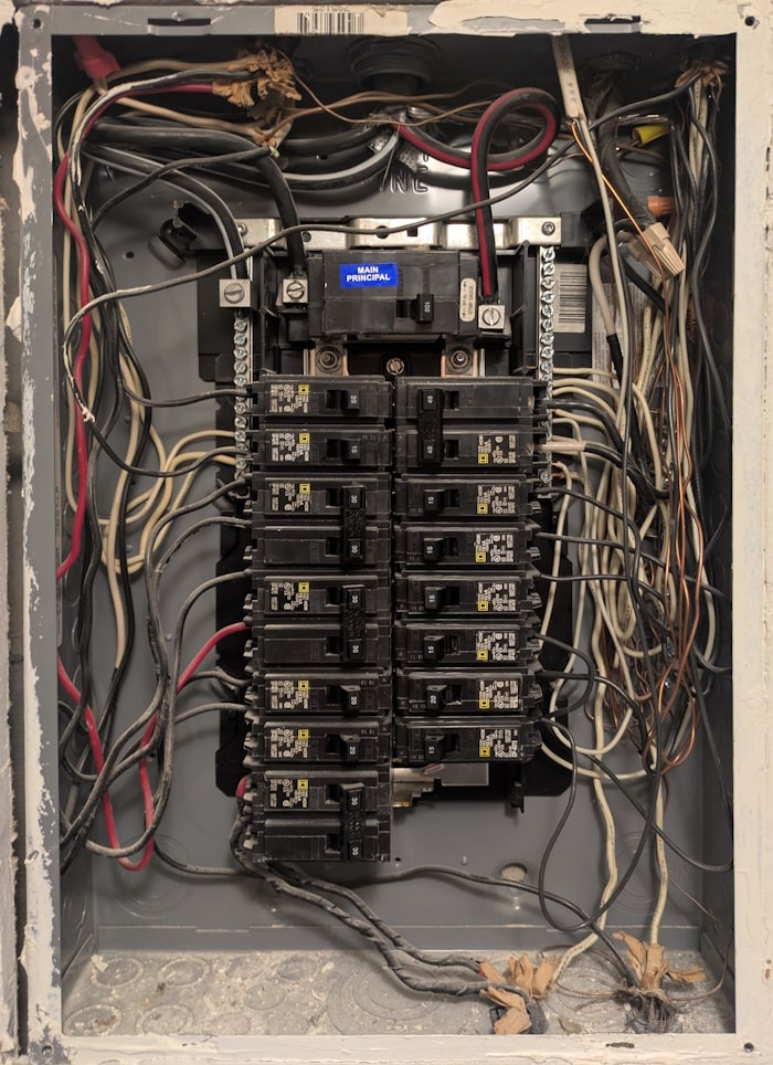 My breaker box setup preinstall